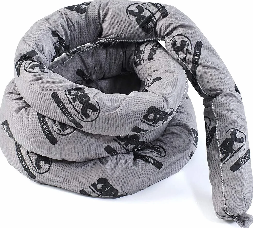 Calzini Assorbenti per Tutti I Prodotti, 76mm x 1.22m, Grigio, Lotto 12