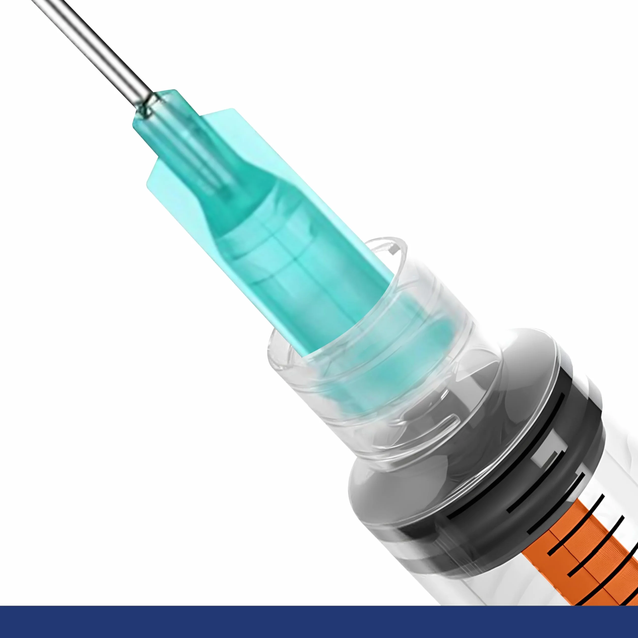 Siringhe sterili Luer Lock 1 ml - siringa senza ago, cono centrale, atossiche, apirogene