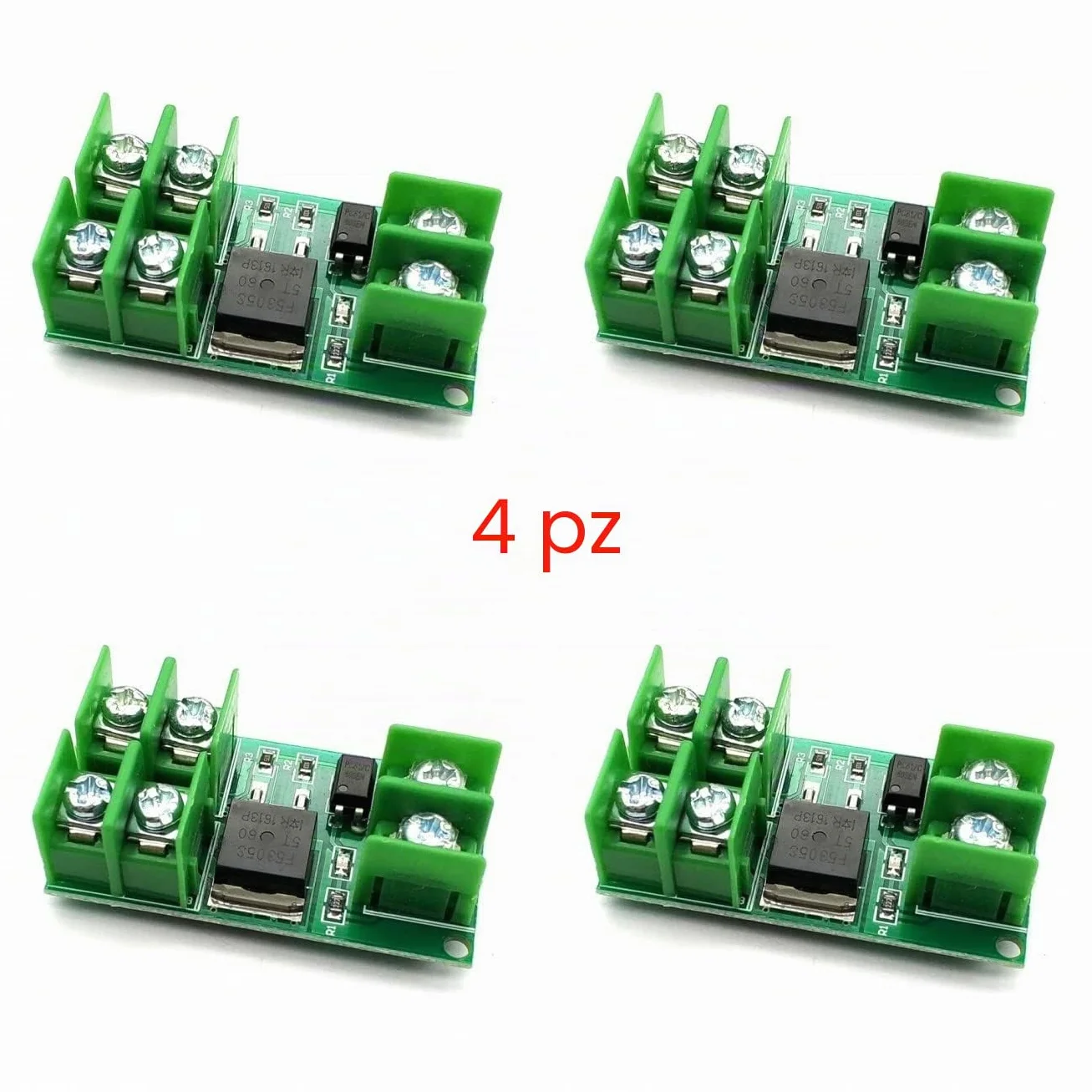 Scheda di Controllo Interruttore Elettronico F5305S Ingresso 3V-24V Uscita 5V-36V Modulo Interruttore a Impulsi DC con Optoaccoppiatore MOSFET