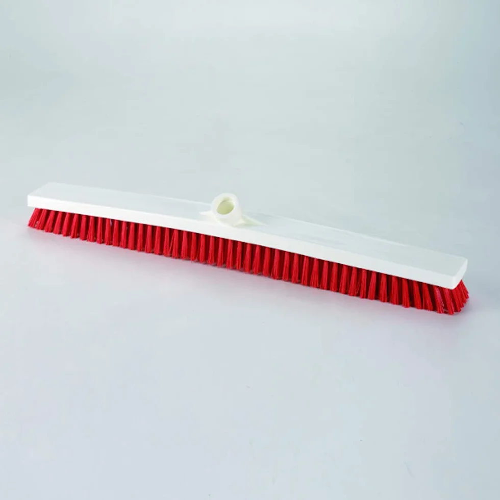 Hygiene Products - cod. 2014RM - Spazzolone Pavimento cm. 60 per Uso Alimentare - Rosso - Fibra Media