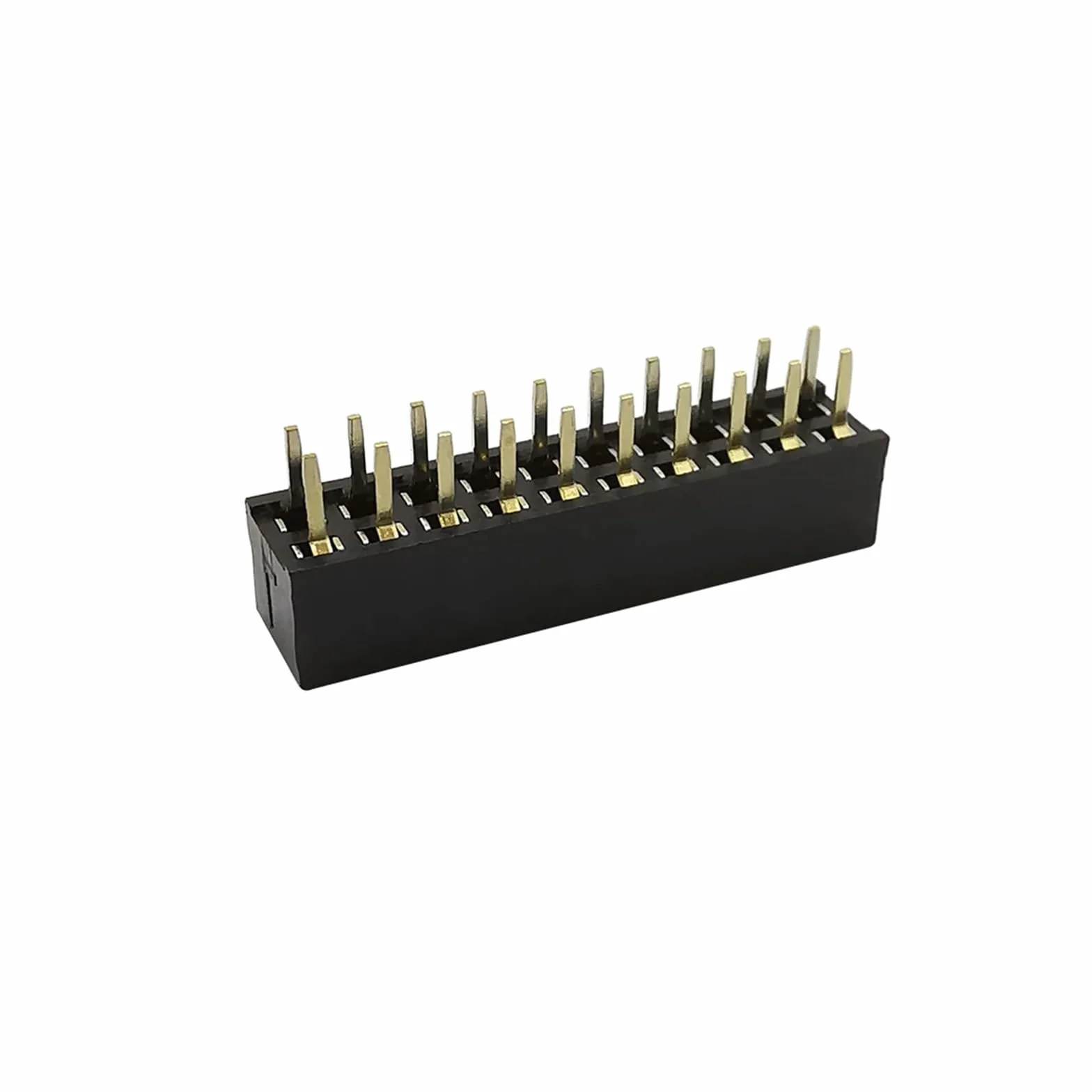 MIUYTRN 10 Pezzi 2 mm 2,0 mm Passo 2x2/3/4/5/6/7/8/9/10/12/15/20/22/25/30/40 Pin Doppia Fila Femmina Dritto connettore a Striscia Presa cuicui(2x8Pin)