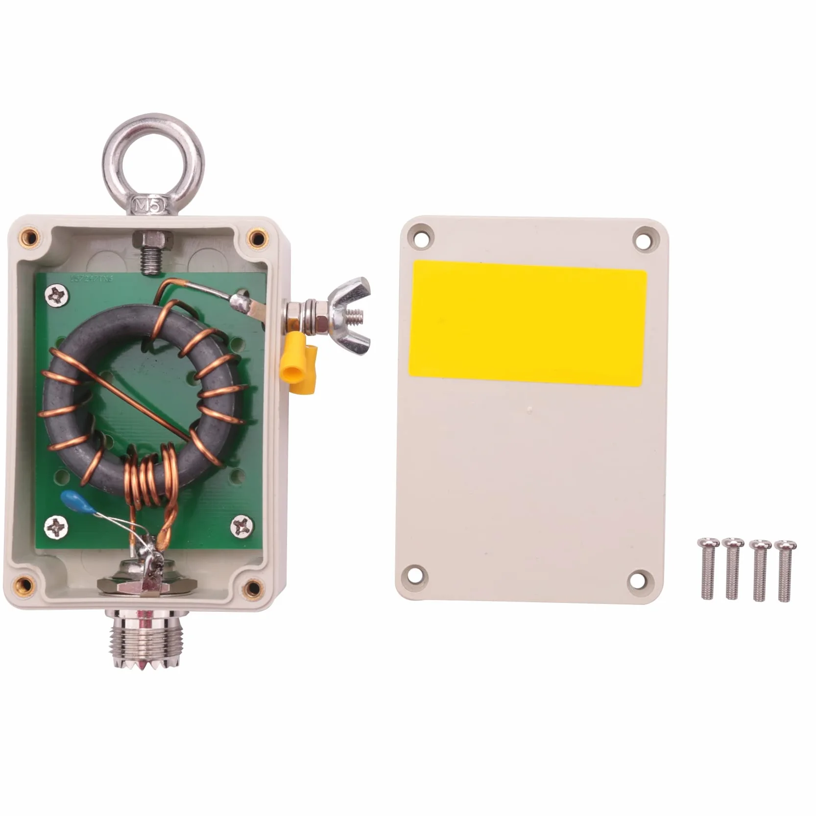 1:49-49: 1 Balun per Antenna a Onda Corta Quattro Bande 5-35MHZ a ExtreMità Alimentata a Mezza Onda EFHW 100W