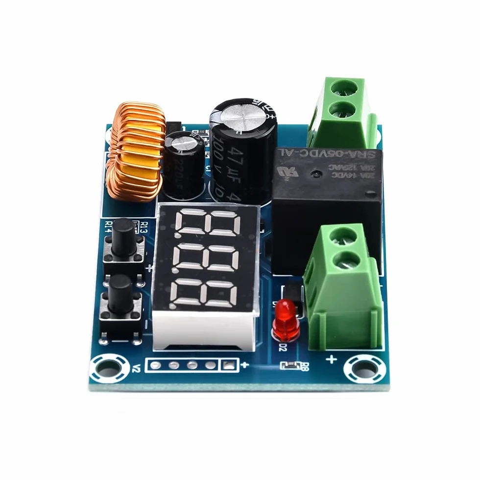 Heemol Monitor per Batterie XH-M609 DC12V-36V Modulo di Protezione da Sovrascarica Della Batteria,Moduli Caricabatterie Sottotensione,Spegnimento Automatico a Bassa Tensione