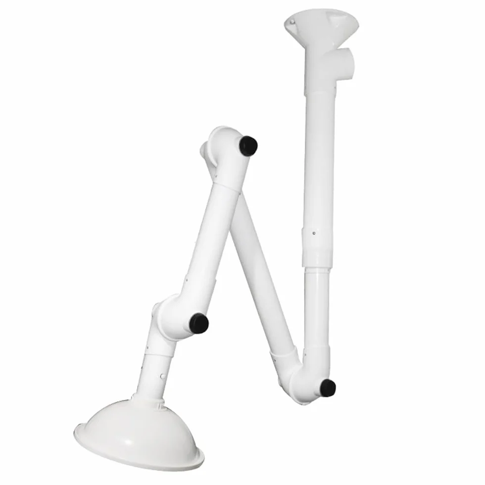 Cappa Aspirante, Cappa Aspirante Universale Da Laboratorio Braccio Aspirante 1 Pz.(White,Hanging)