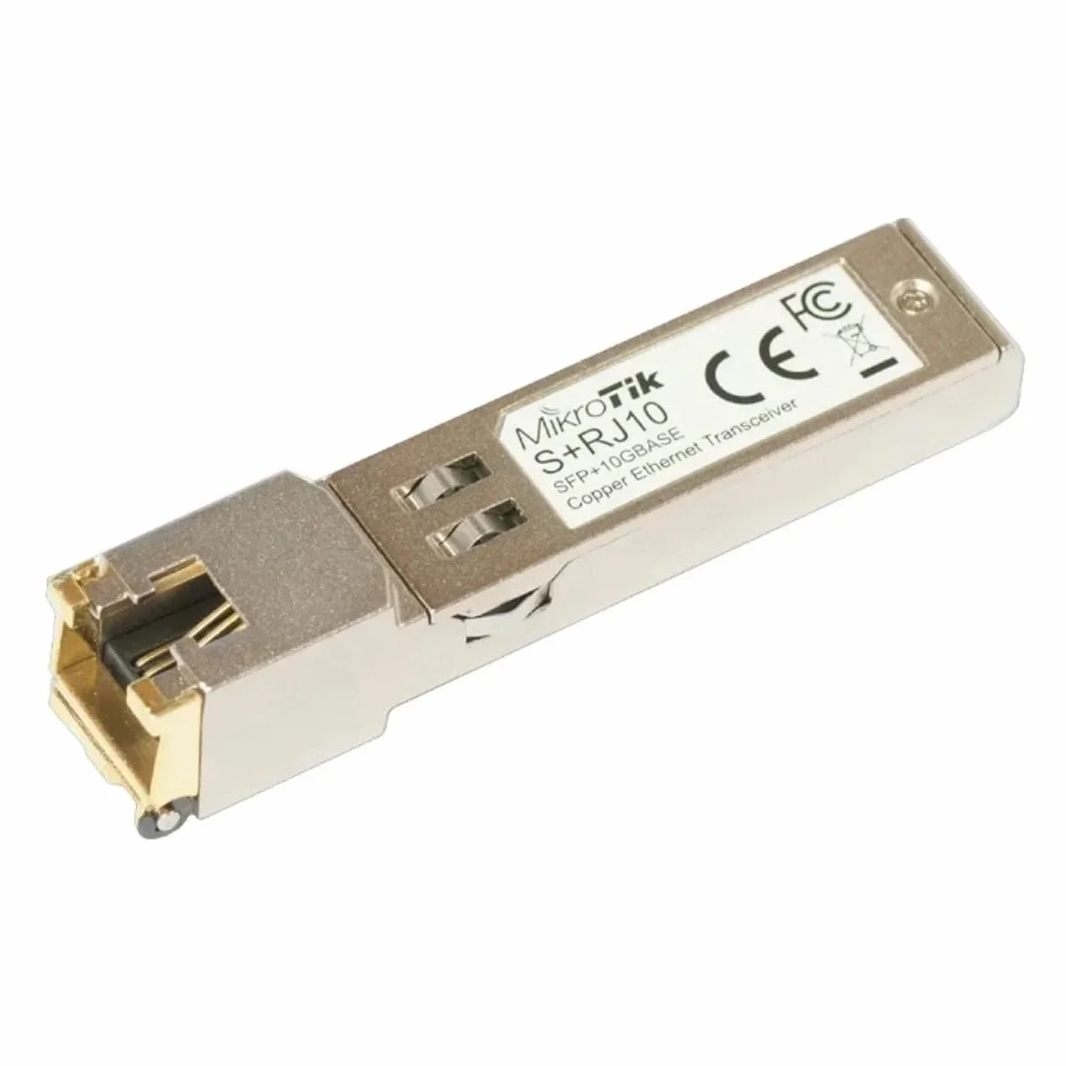 MikroTik S+RJ10 Modulo Trasmettitore di Rete SFP+ 10000 Mbit/s metallico