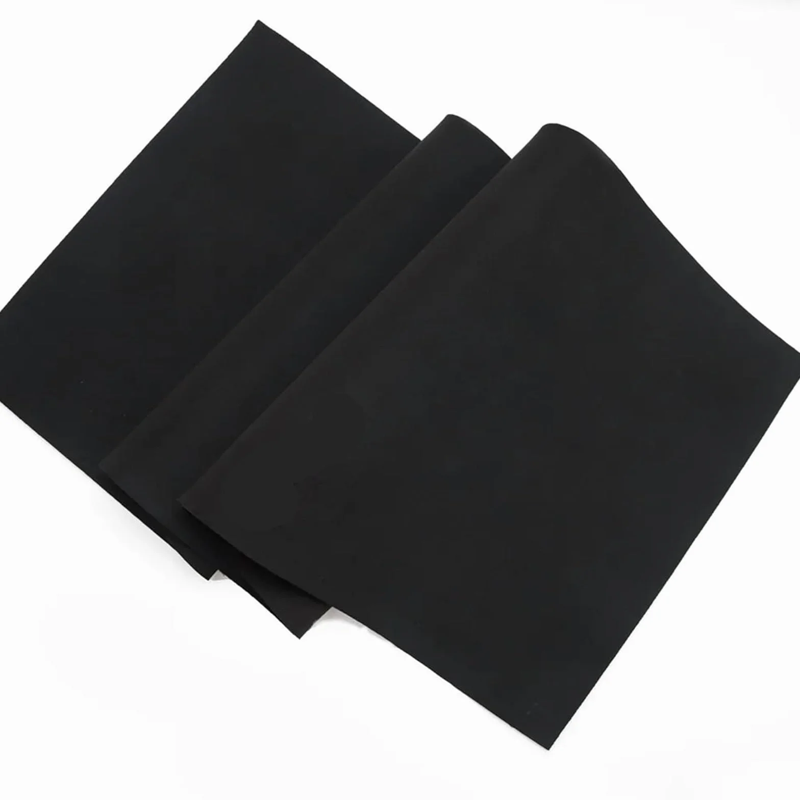 Tessuto Impermeabile al Metro Tessuto elasticizzato for cucire in neoprene nero spesso 5 mm Altro elasticizzato for immersione(45cm x 10cm)