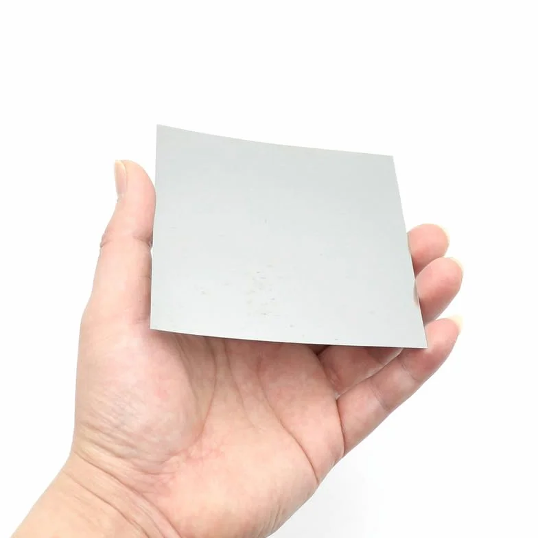 Foglio di Latta 100x100 mm Spessore 0.5 mm Sn≥99.99% Lamiera di Metallo Piastra