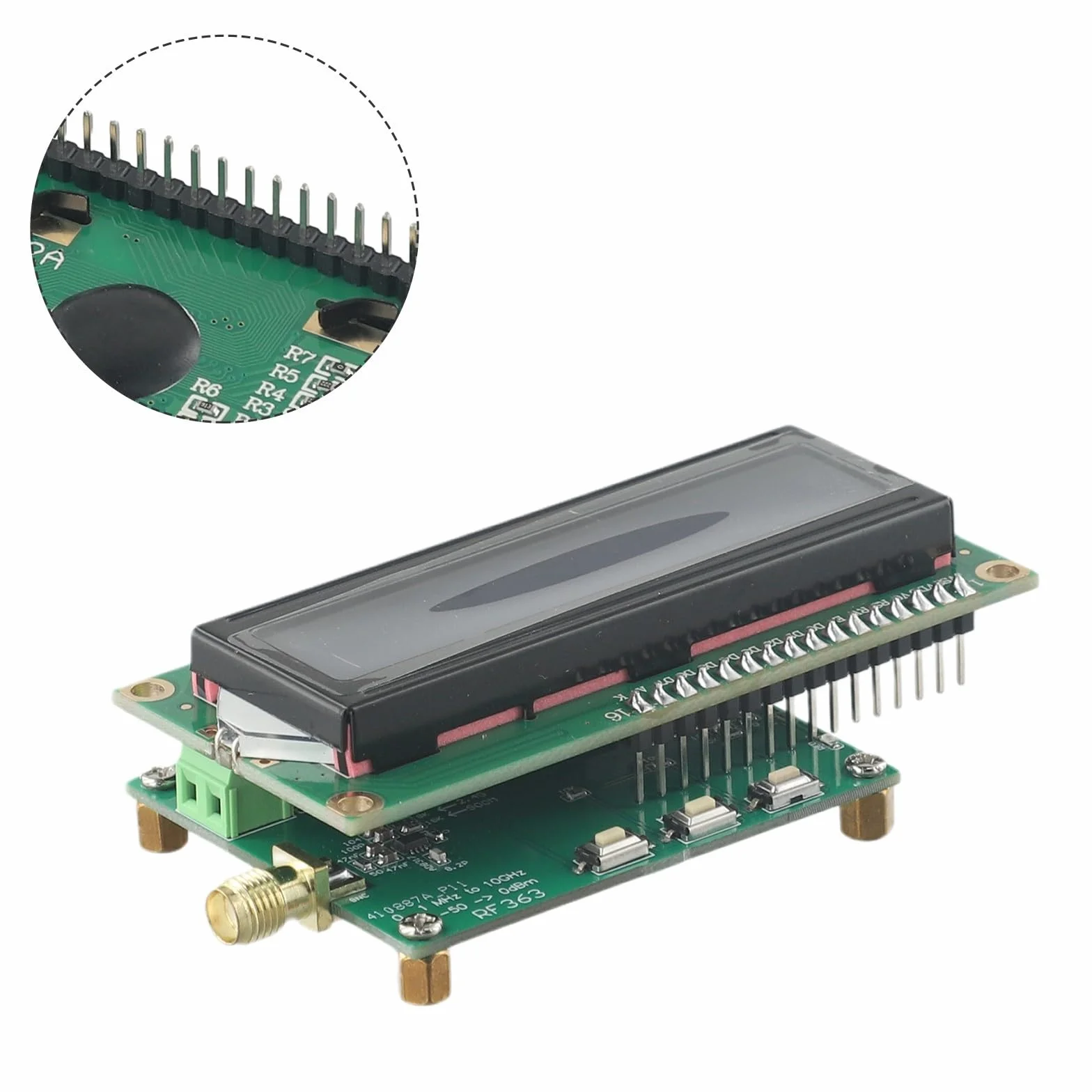 Ampio misuratore di potenza della gamma di frequenza rf, 1MHz 10GHz, prestazione stabile, alta sensibilità