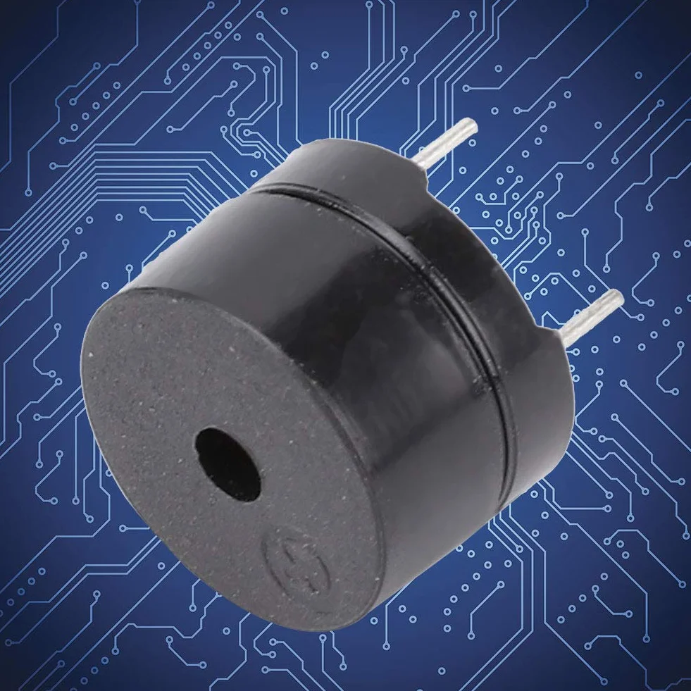 Cicalino Piezoelettrico di Tipo Elettromagnetico da 50 Pezzi 16ohm AC 2KHz 3V 5V 9V 12V Buzzer Passivo