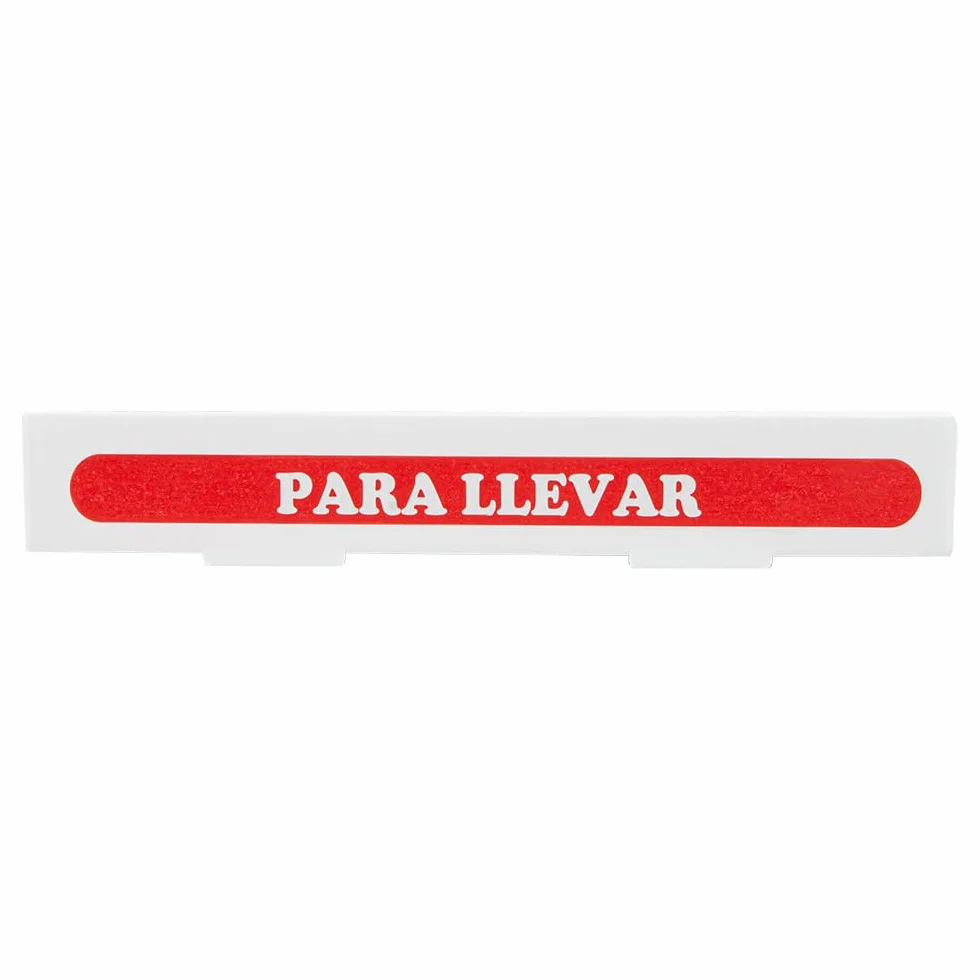 Garcia de Pou Scatole per pizza Thepack 330 G/M2 26 x 26 x 3,8 cm bianco cartone ondulato microcanale