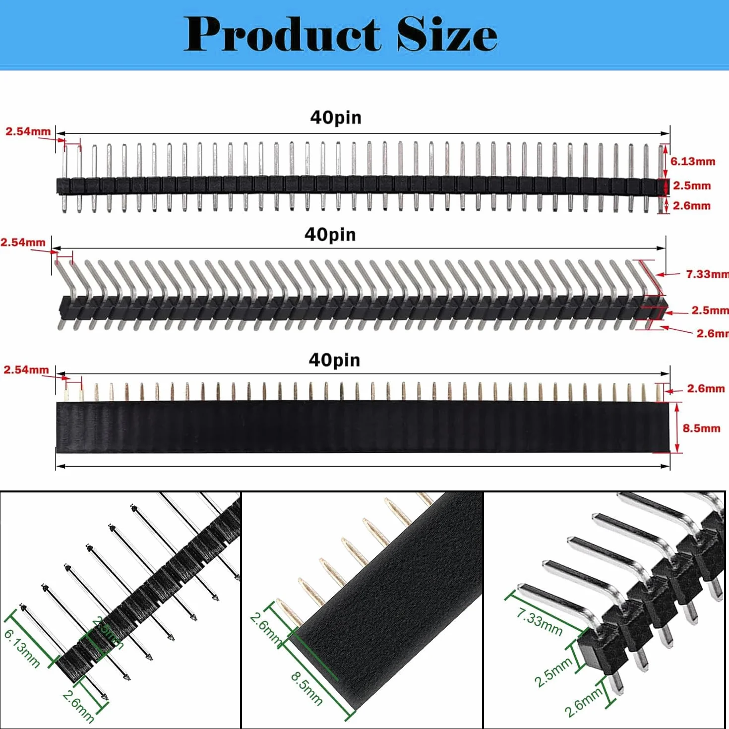 RUNCCI-YUN 82 Pezzi Kit di schede PCB, 19 Pezzi Scheda PCB a Doppia Faccia, Circuito Stampato Prototipo