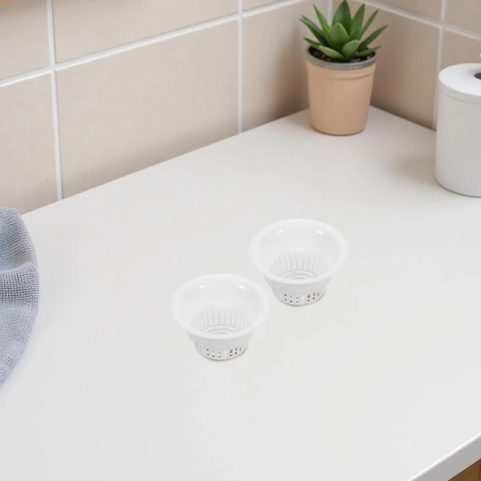 Filtri Monouso per Sputacchiera Odontoiatrica 20 Pezzi in Plastica Abs, Sacchetti Filtranti per Lavandini Clinici e Ambulanze, Accessori di Sostituzione per