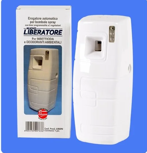 EROGATORE AUTOMATICO PER BOMBOLE SPRAY PER INSETTICIDA E DEODORANTI AMBIENTALI 068801 AZIMUTHSHOP