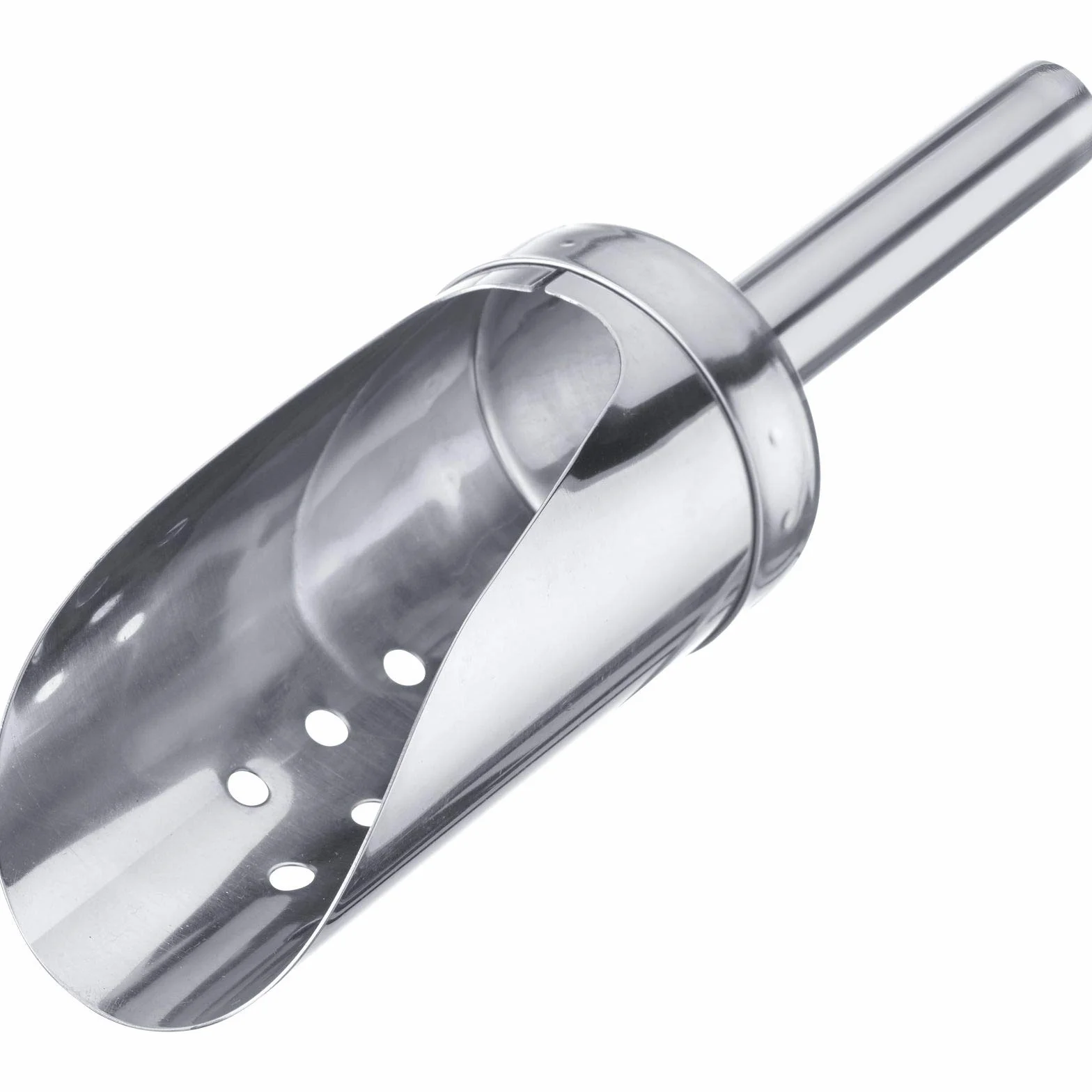 Westmark Paletta per ghiaccio tritato e cubetti, Acciaio inox, 120 ml