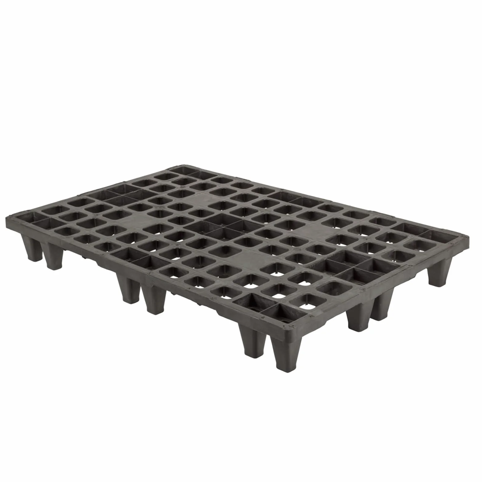 Imballaggi Point,Pallet in Plastica Eco 80 x 120 cm, 18 Piedini, Portata Statica 300 kgLeggero e Riciclabile, Ideale per Logistica, Spedizioni Export e Magazzino, Set da 1