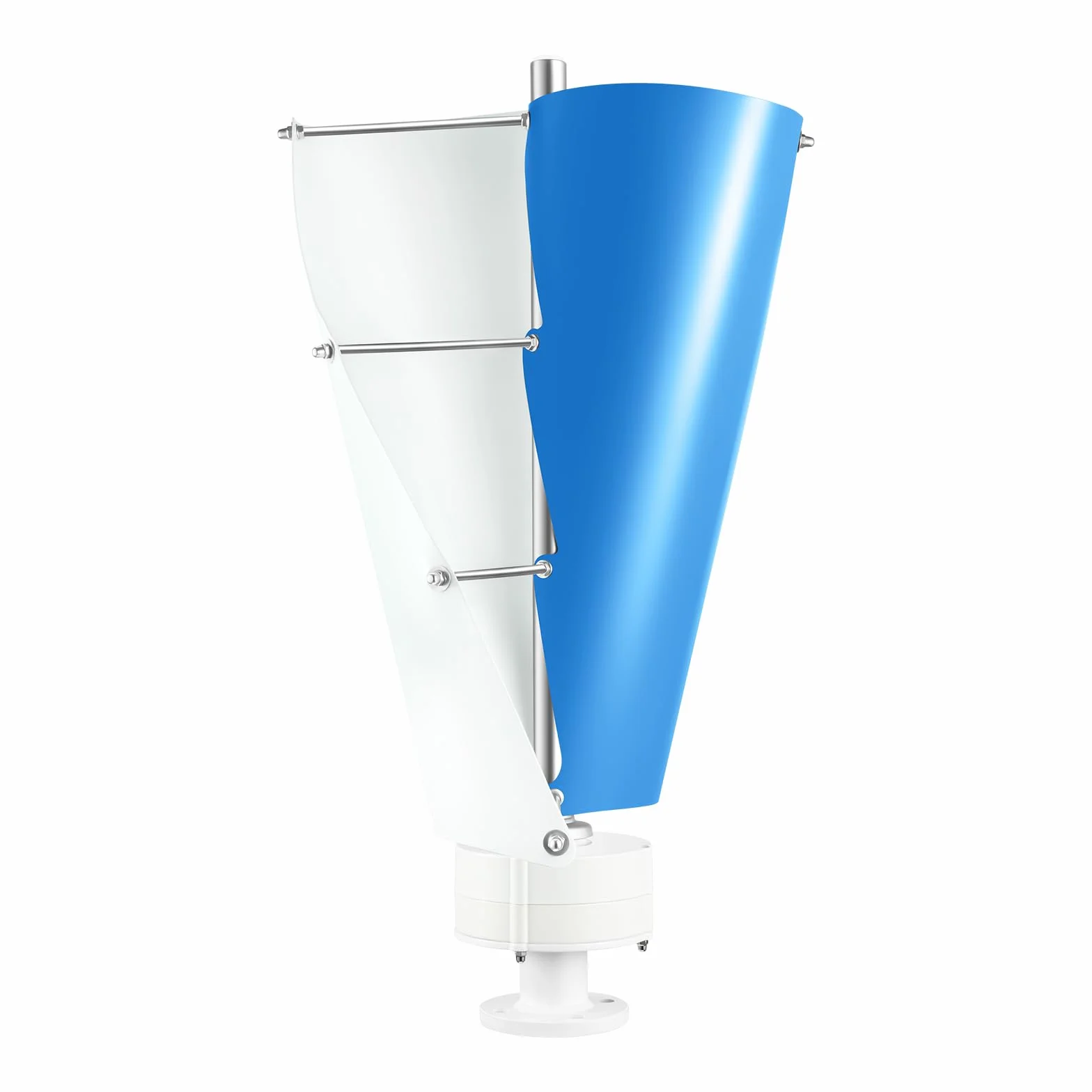 Generatore di turbine eoliche da 100 W, 24 V, con controller, turbina eolica verticale, set completo per camper, barca, casetta da giardino, capanna, alimentazione a isola e illuminazione esterna