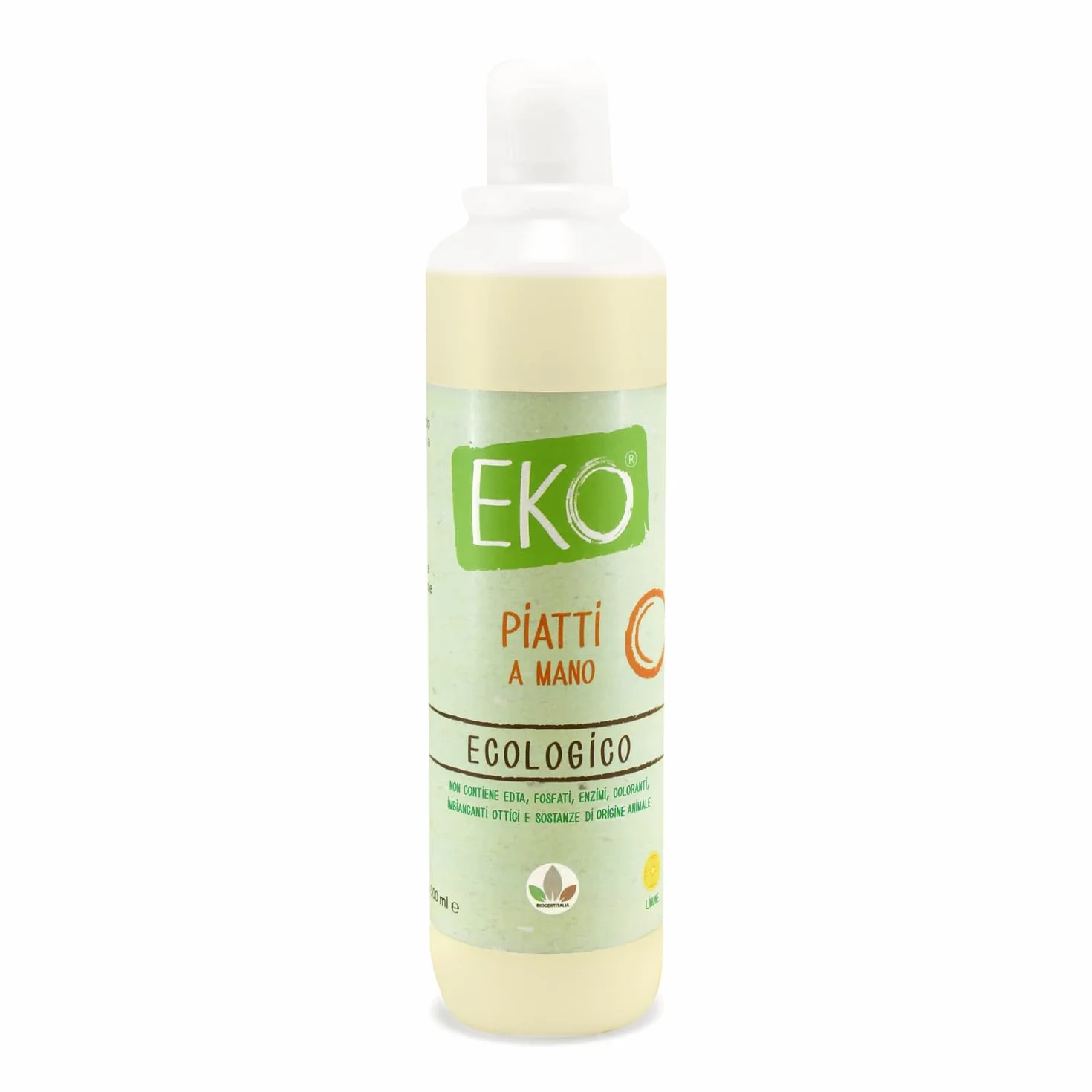 EKO Detersivo Piatti a Mano - Ecologico 500ml (Limone)