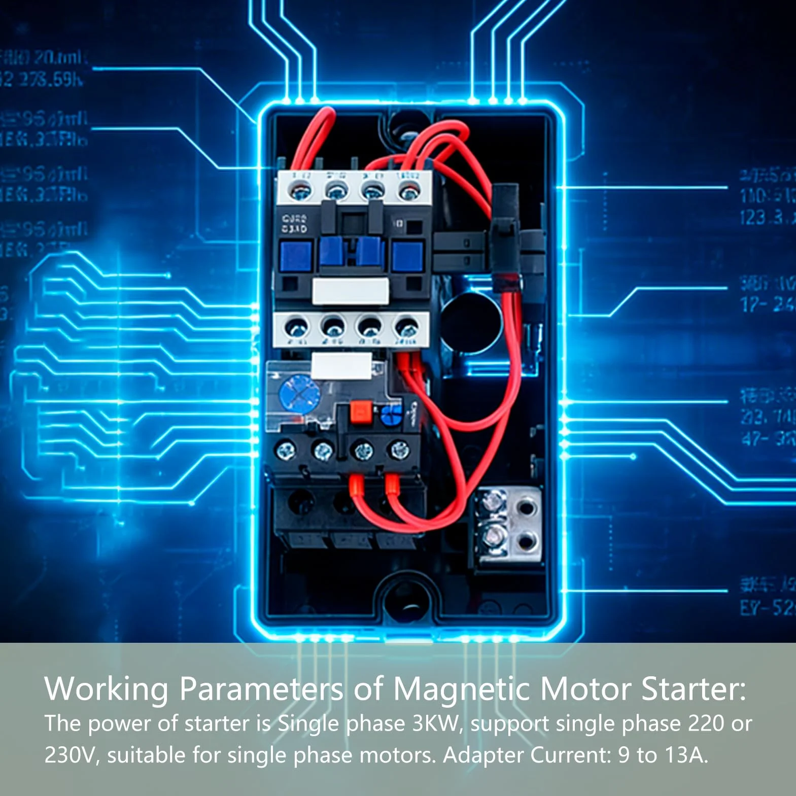 Avviatore Motore Magnetico LE1D12M7 3 phase dol starter Avviatore Motore Elettrico Magnetico IP55 Quadro Elettrico di Controllo Impermeabile Ignifugo Per Motori Controladores de motor