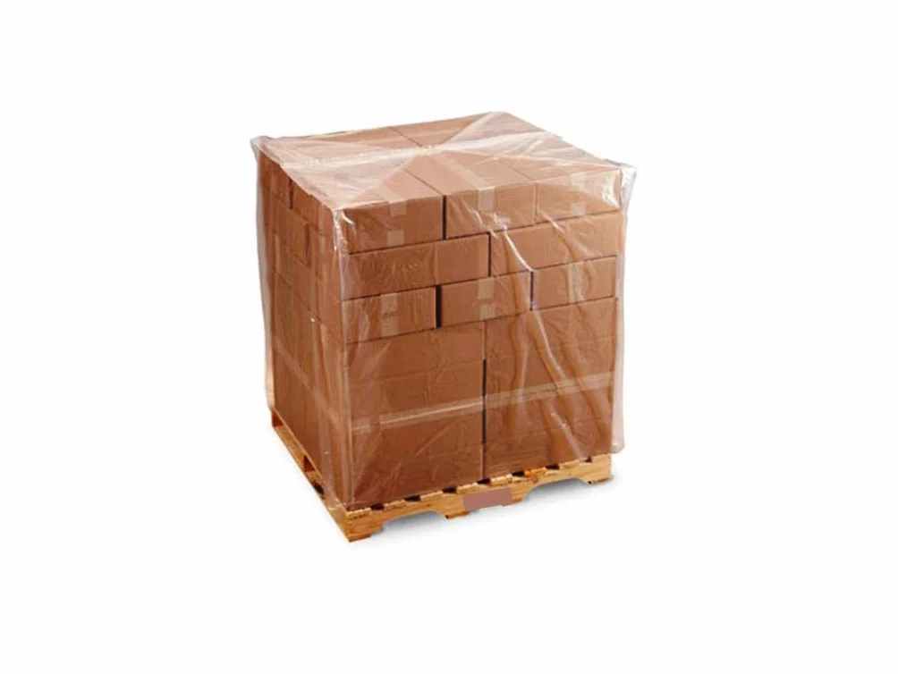 Telo per Pallet BANCALE LDPE cm 120+55+55x170 Impermeabile 140 Micron