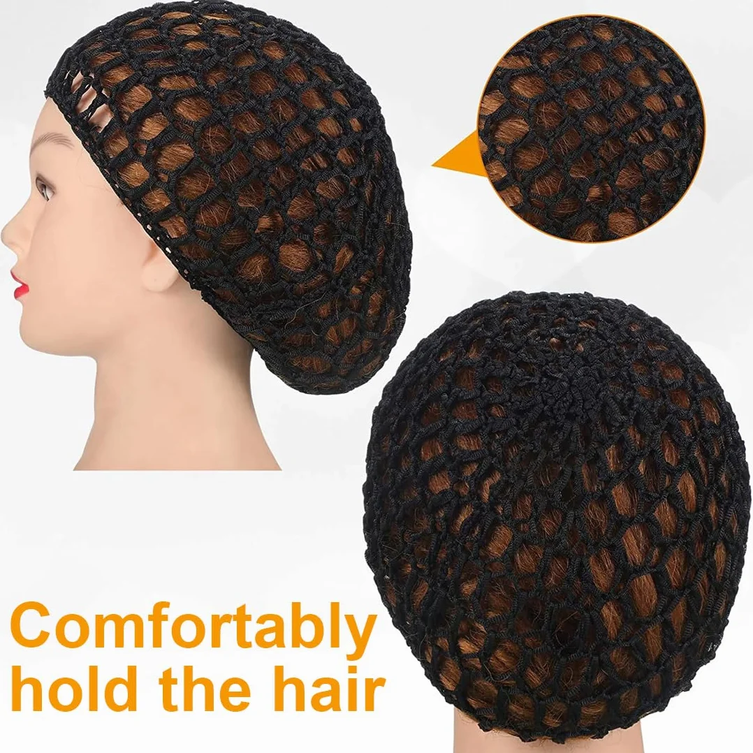 Reti per capelli per parrucche dormire donne adulti 3 pcs