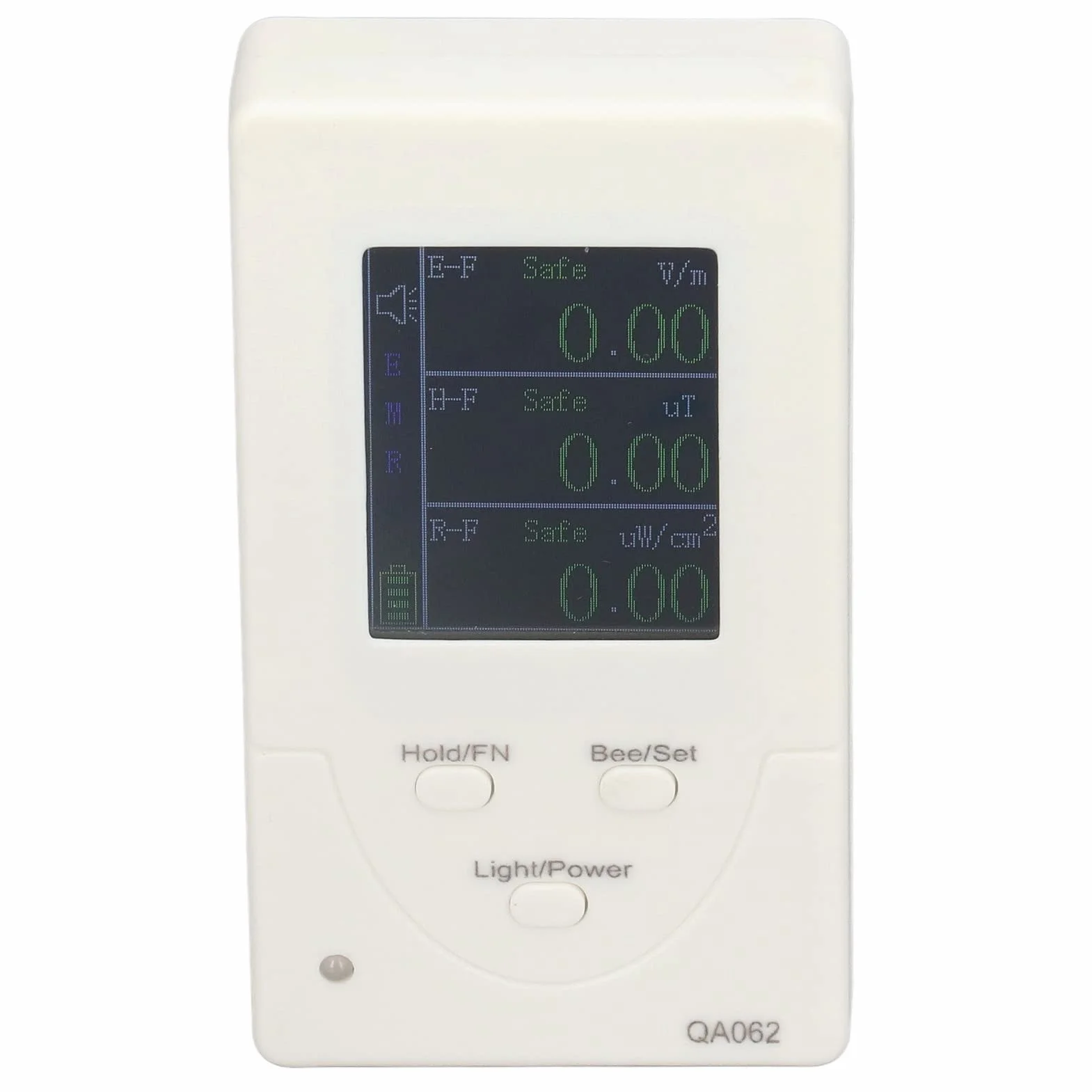Fafeicy Rilevatore EMF 3 in 1, Misuratore Radiazioni Elettromagnetiche Ricaricabile USB, Display TFT 1,8 Pollici
