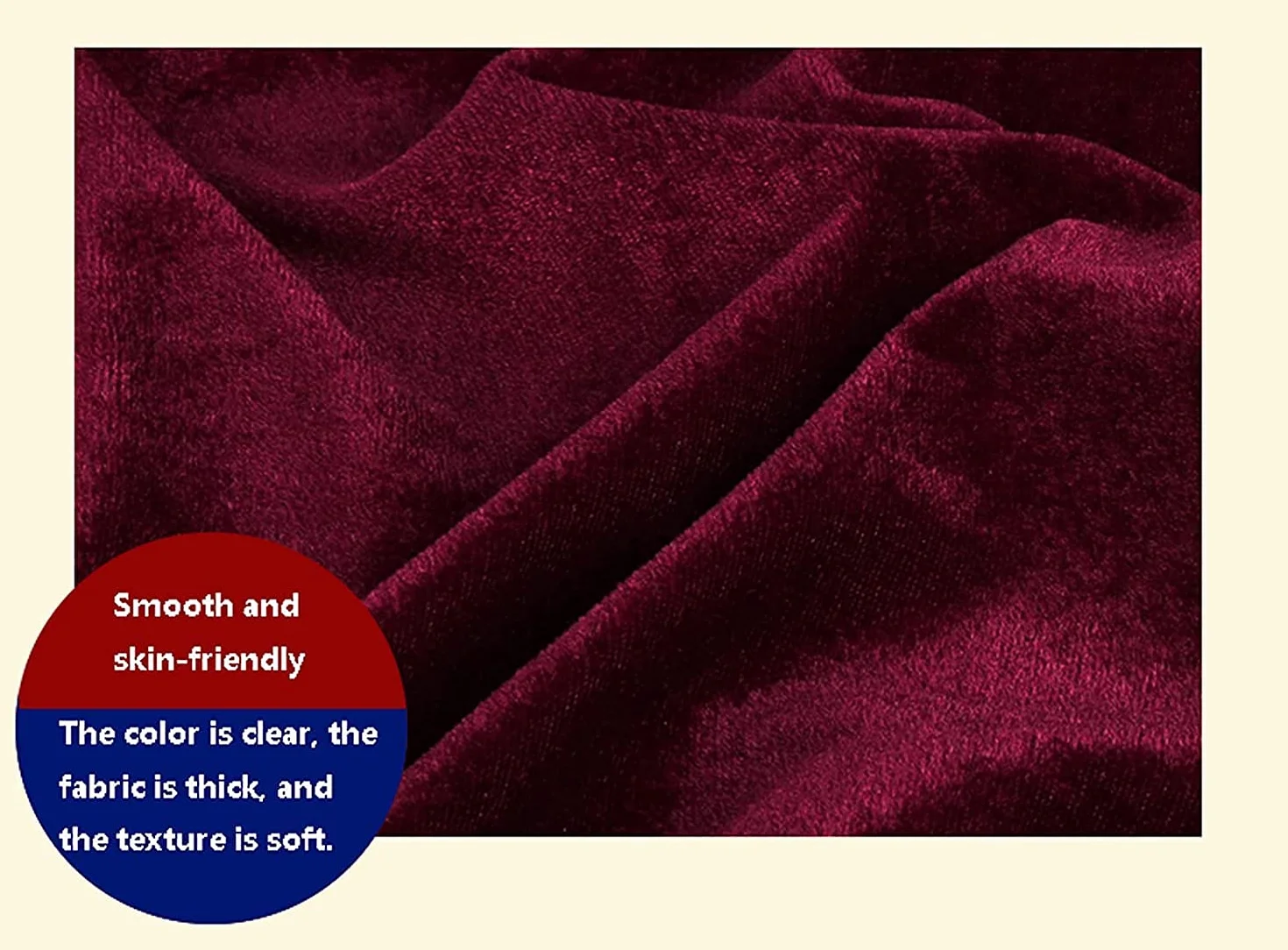 Tessuto in Velluto Materiale Elasticizzato Tessuto di Velluto schiacciato Tessuto Decorativo in Flanella addensata Elasticizzata Artigianale 160cm Largo Venduto da 1 Metro(Color:Nero)