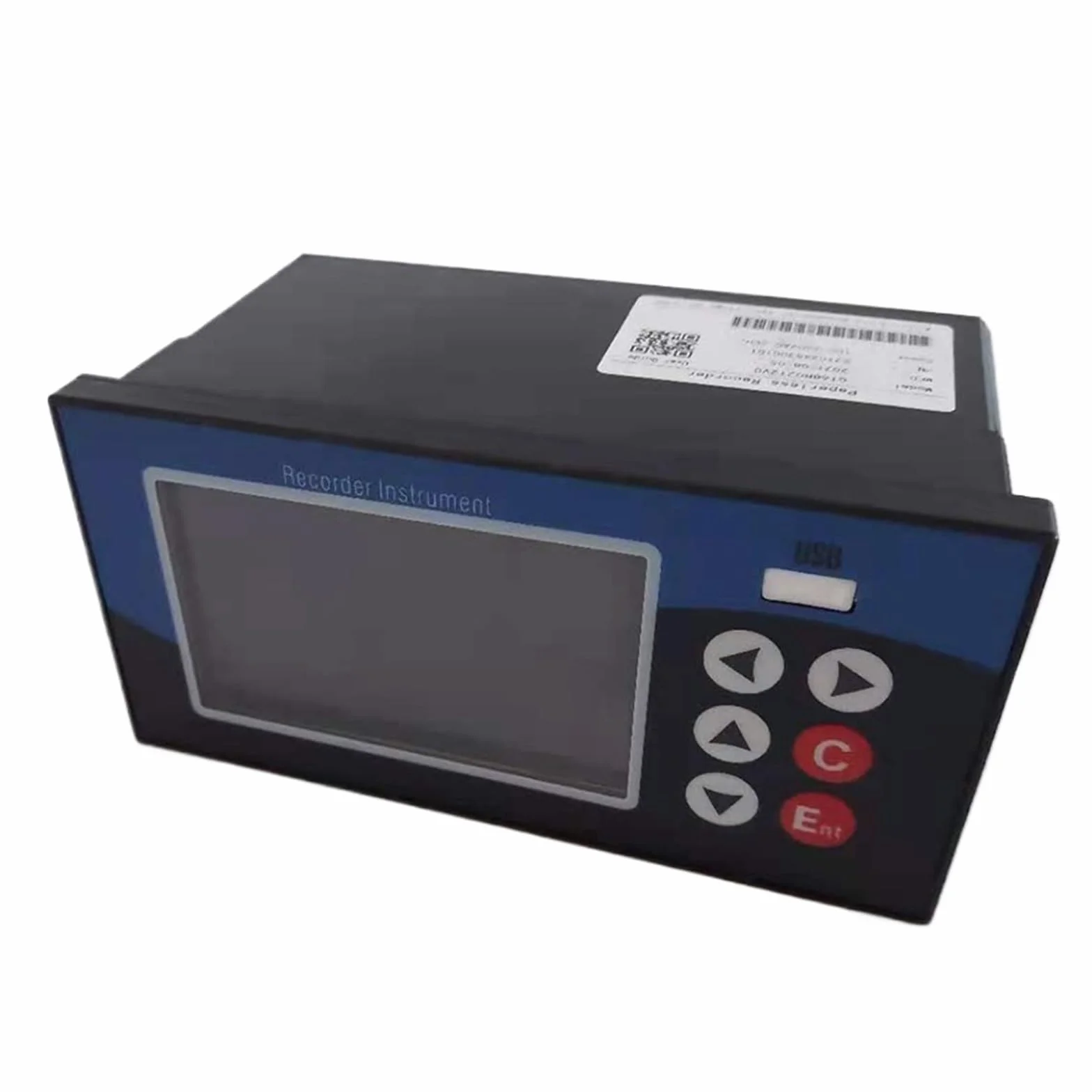 Registratore di dati grafico Temperatura PT100 KJ 4-20mA Datalogger multicanale Data logger analogico(6 Channels RS485)