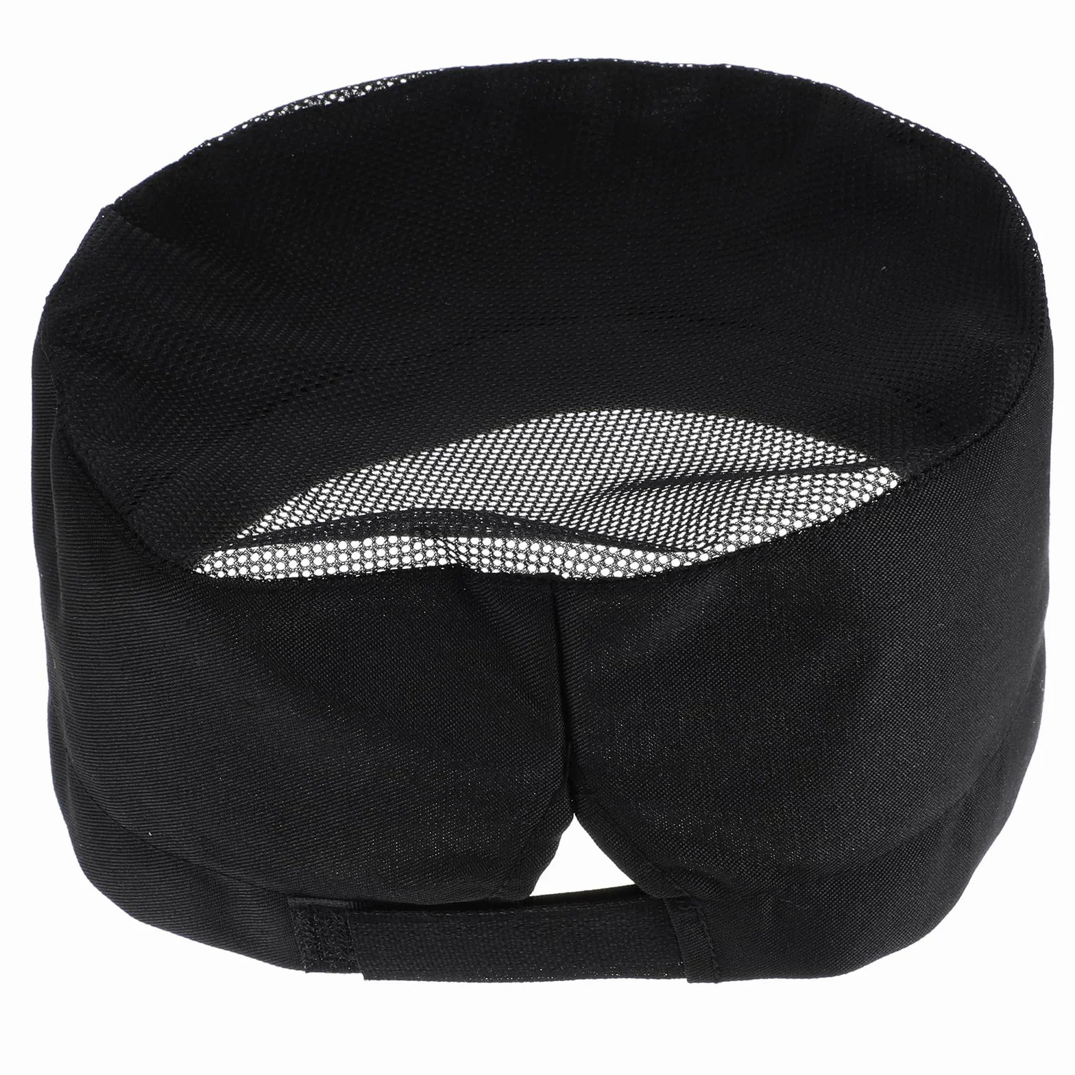 Cappello da chef regolabile traspirante nero alto unisex per uomo e donna
