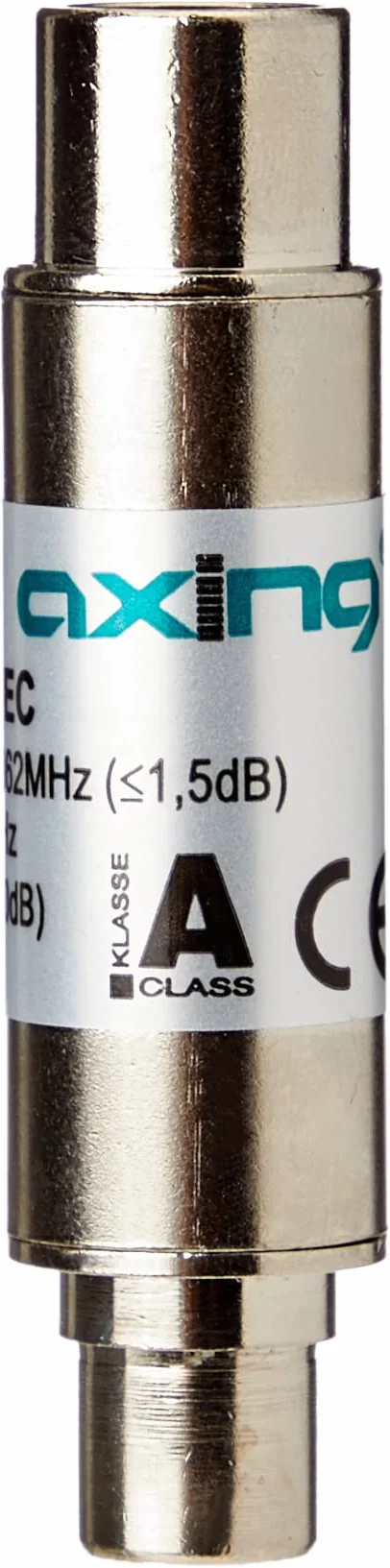 Axing TZU 198-63 Filtro Low-Pass DVB-T 5-862 MHz da coassiale maschio a femmina