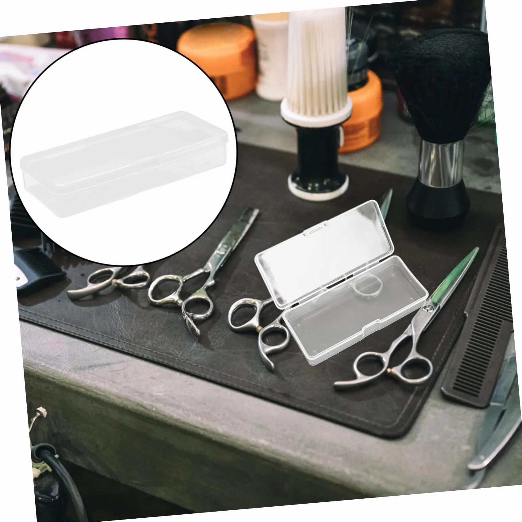 Tofficu 10 pezzi Contenitore per Raccolta Lame Rasoi Scatola Riciclaggio Lame Barba Custodia Smaltimento
