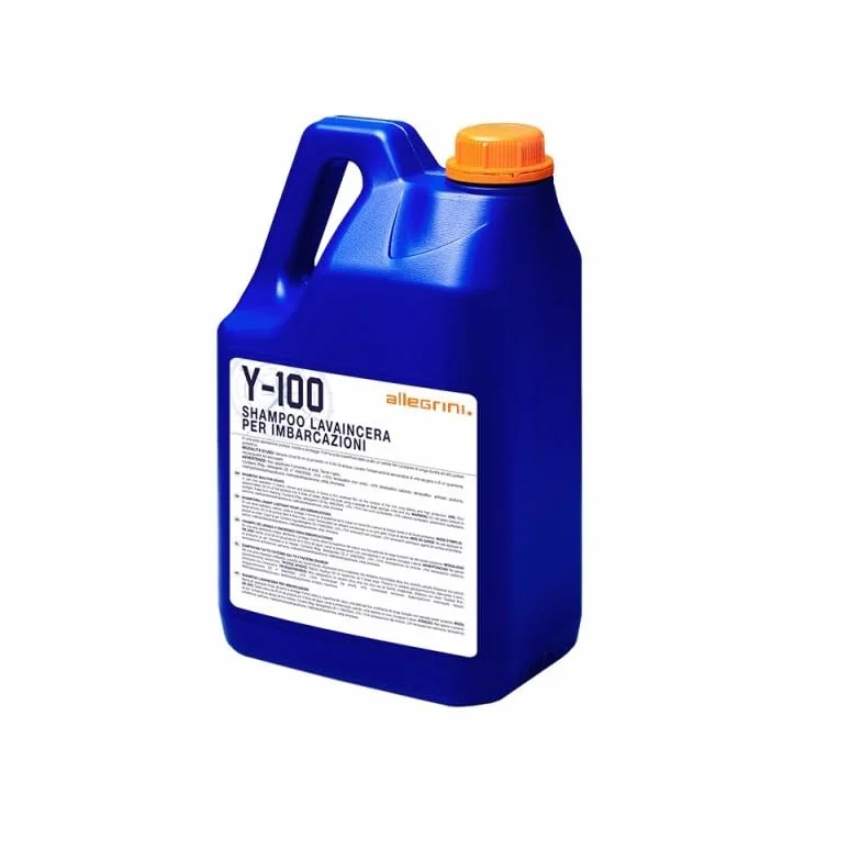 Allegrini Nautica Shampoo Lavaincera per Imbarcazione Y-100 - Tanica da 5 Lt
