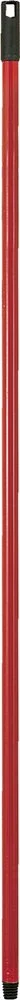 La Briantina Manico Professionale per Scope in Metallo Plastificato 120 cm Rosso