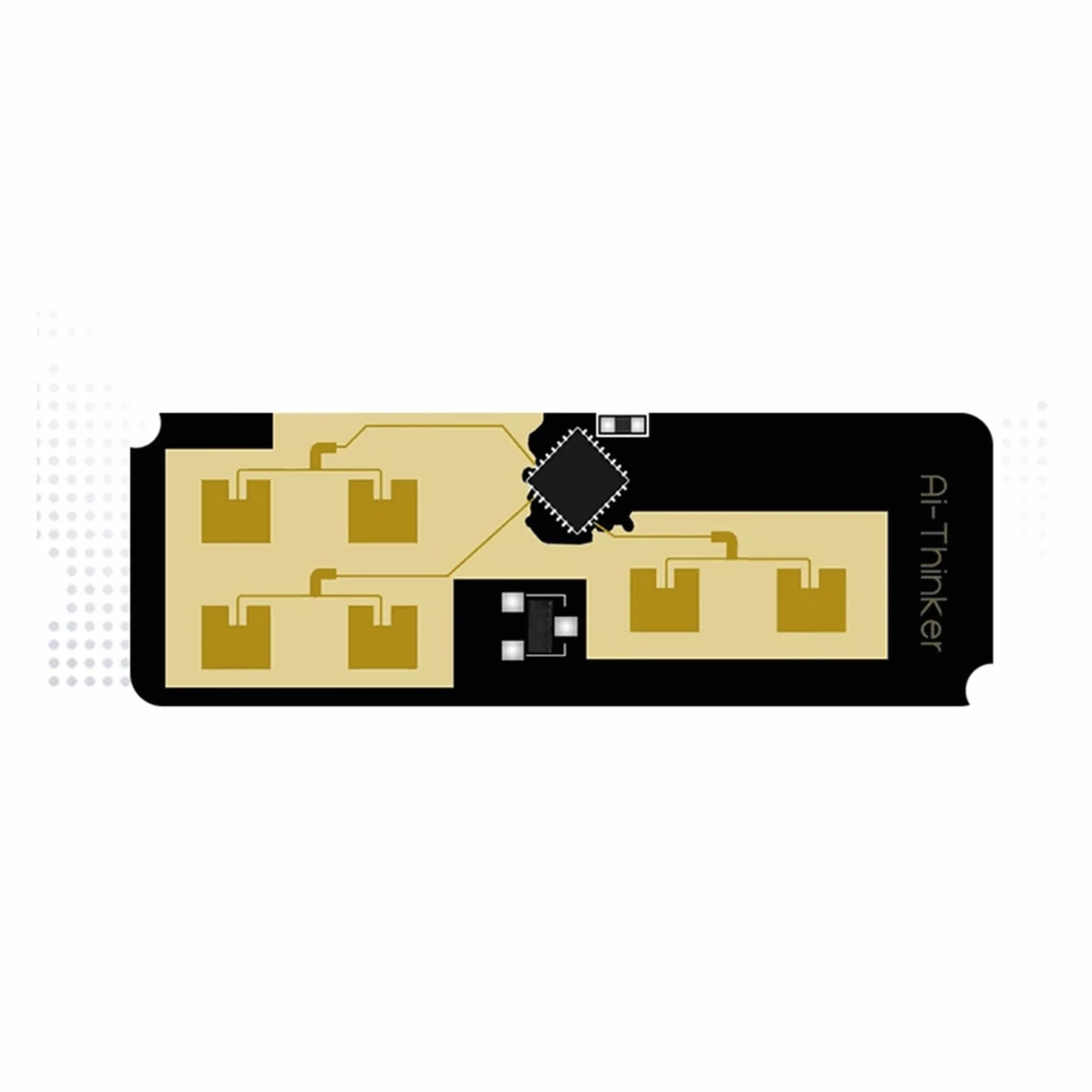 24G Rd-03D Modulo Radar Multi-Target Traiettoria Movimento Umano Localizzazione Tracciamento Antenna PCB Integrata