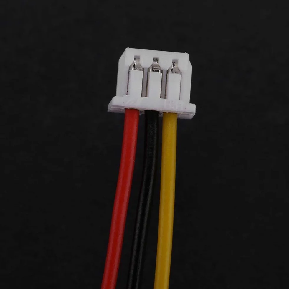 Micro Connettore JST 20 Set Connettori Filo 1.25MM Maschio e Femmina 2Pin/3Pin con Cavo 10cm per Elettrodomestici Robot Luci LED (3 Pin: Set Maschio e Femmina)