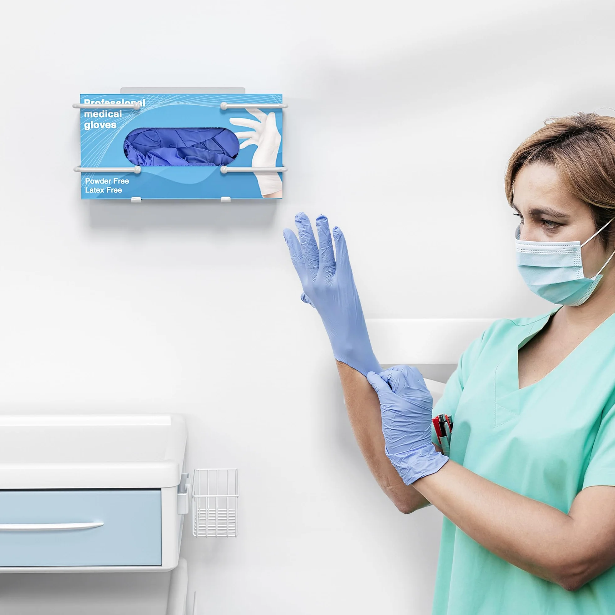 Niffgaff Lab Glove Dispensers White