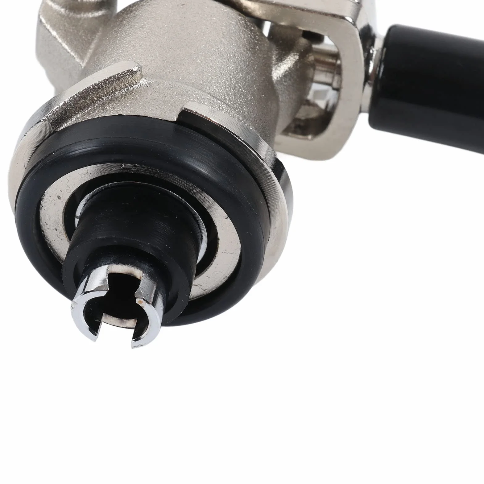 FLEXMAN Pompa per Fusti di Birra, Rubinetto Completo per Impieghi Gravosi, Accoppiatore per Sonda in Acciaio Inossidabile