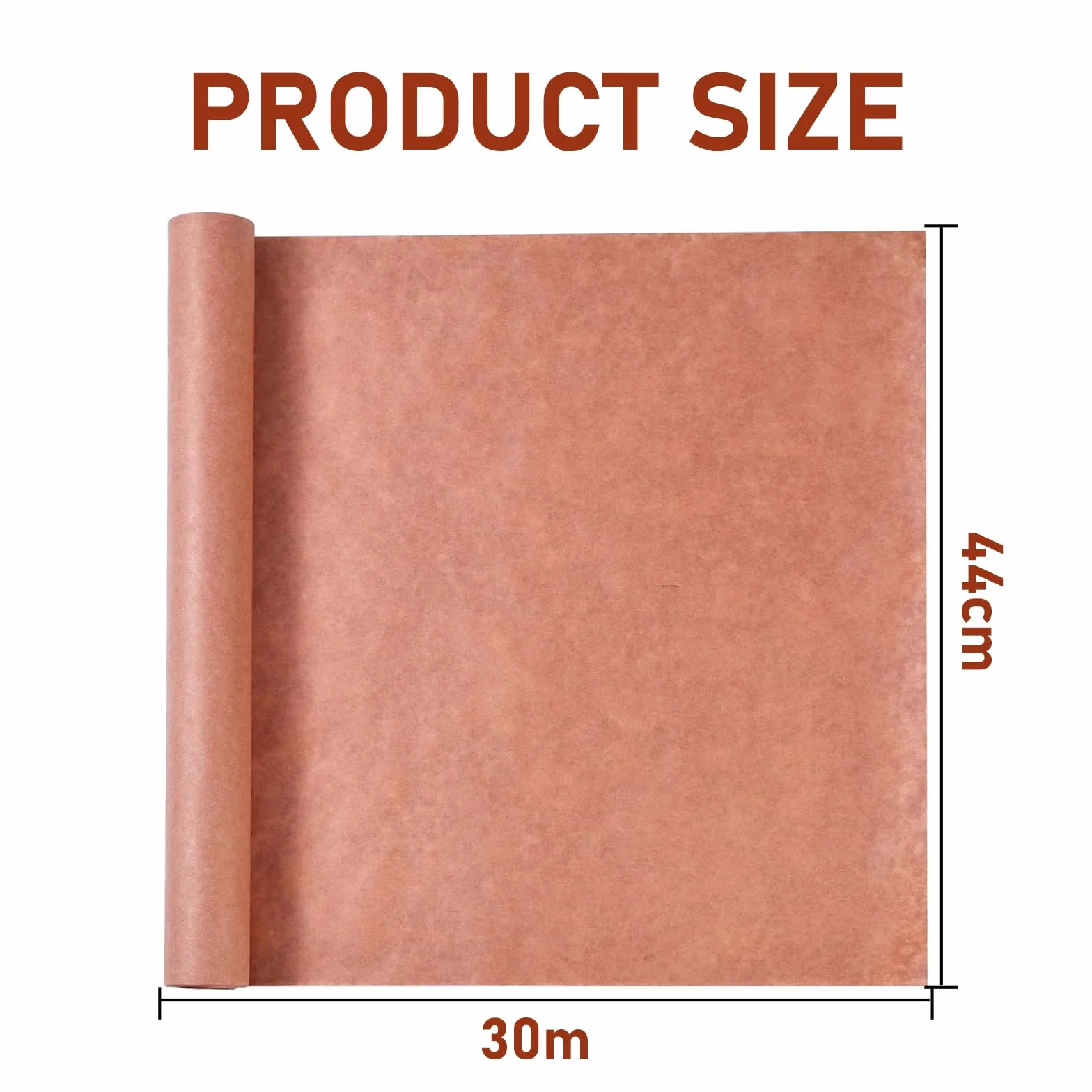 YSOOUA Carta Da Macellaio Rosa per BBQ 44cm x 30m - Rotolo Kraft per Barbecue, Smoker e Grill - Risultati Di Cottura Perfetti