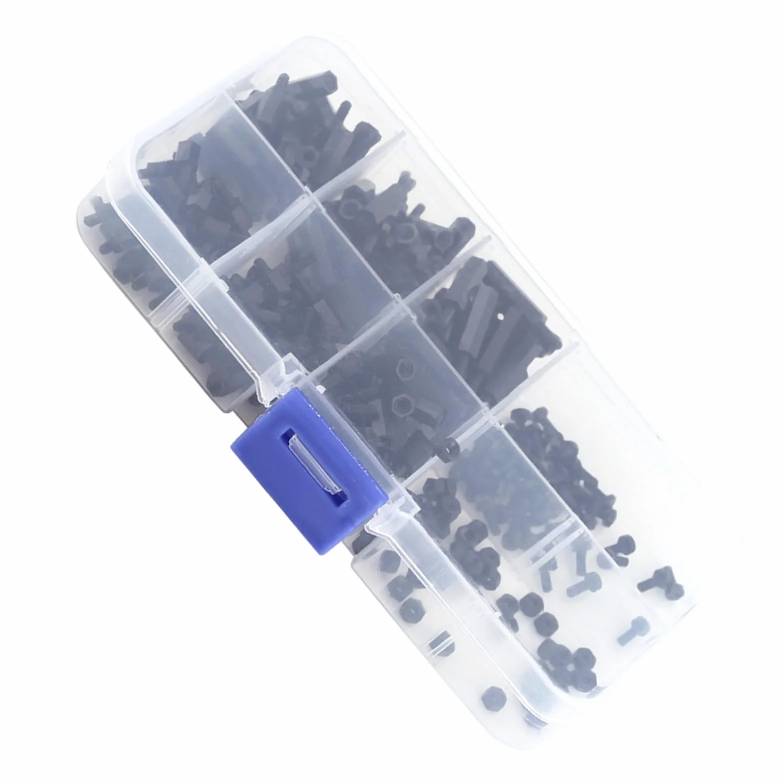 Kit di Nylon Colonna Esagonale di Stallo Spaziatore 250pcs M2 M3 Maschio-femmina con Dadi di Viti, Montando tra Circuiti PCB e Schede di Macchina, Ideale per la Creazione di Termici (M2 MODELLO