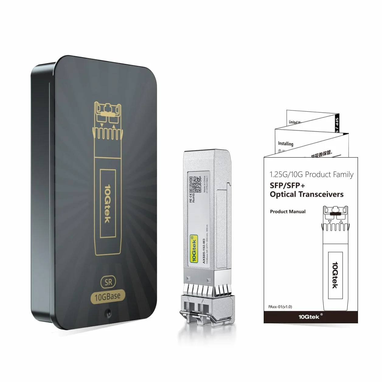 Ubiquiti SFP+ SR Multimode Modulo UF-MM-10G 10GBase-SR Fibre Transceiver Dual LC 850nm 300m