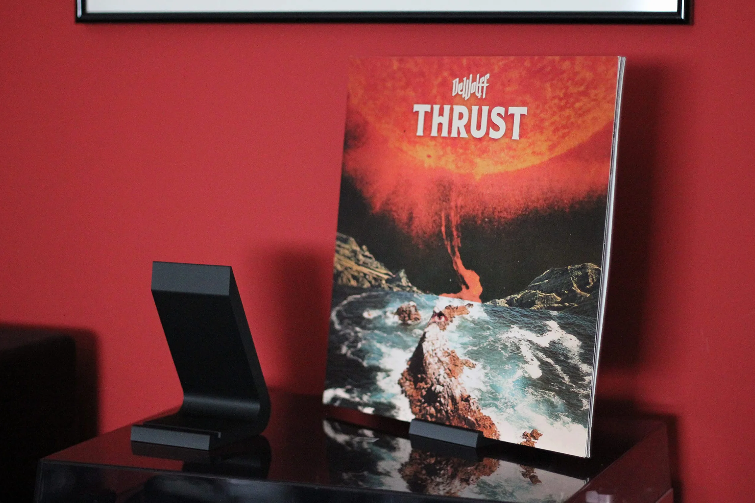 NewGround Designs Espositore LP, display in vinile, supporto per dischi in vinile, decorazione da 12"