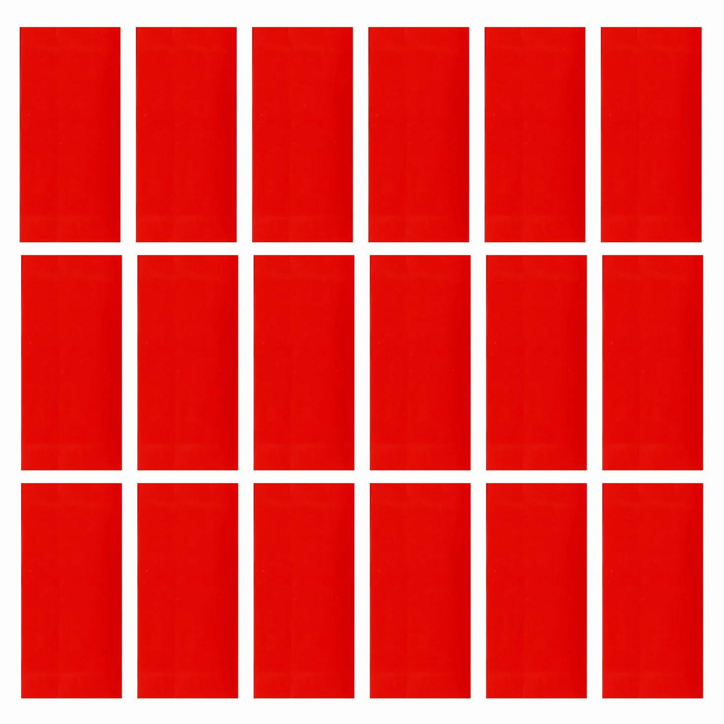 AOVNA 18Pcs Foglio di cera dentale Rosso Base Piastra Ortodontico Materiale ausiliario