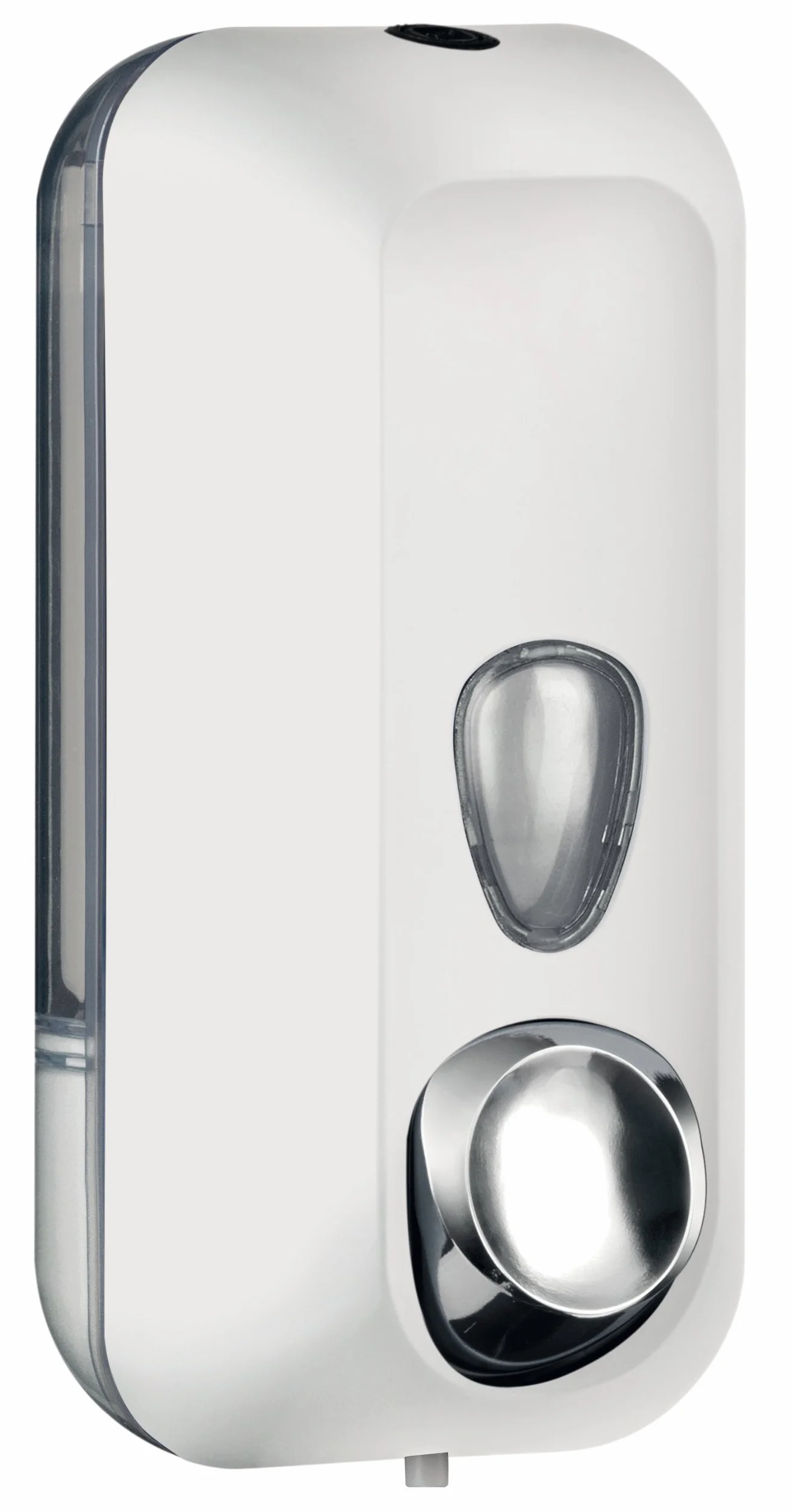 Mar Plast Dispenser DOSATORE DISTRIBUTORE Sapone A Muro A RIEMPIMENTO COLORATO Colored Soft Touch (Bianco)