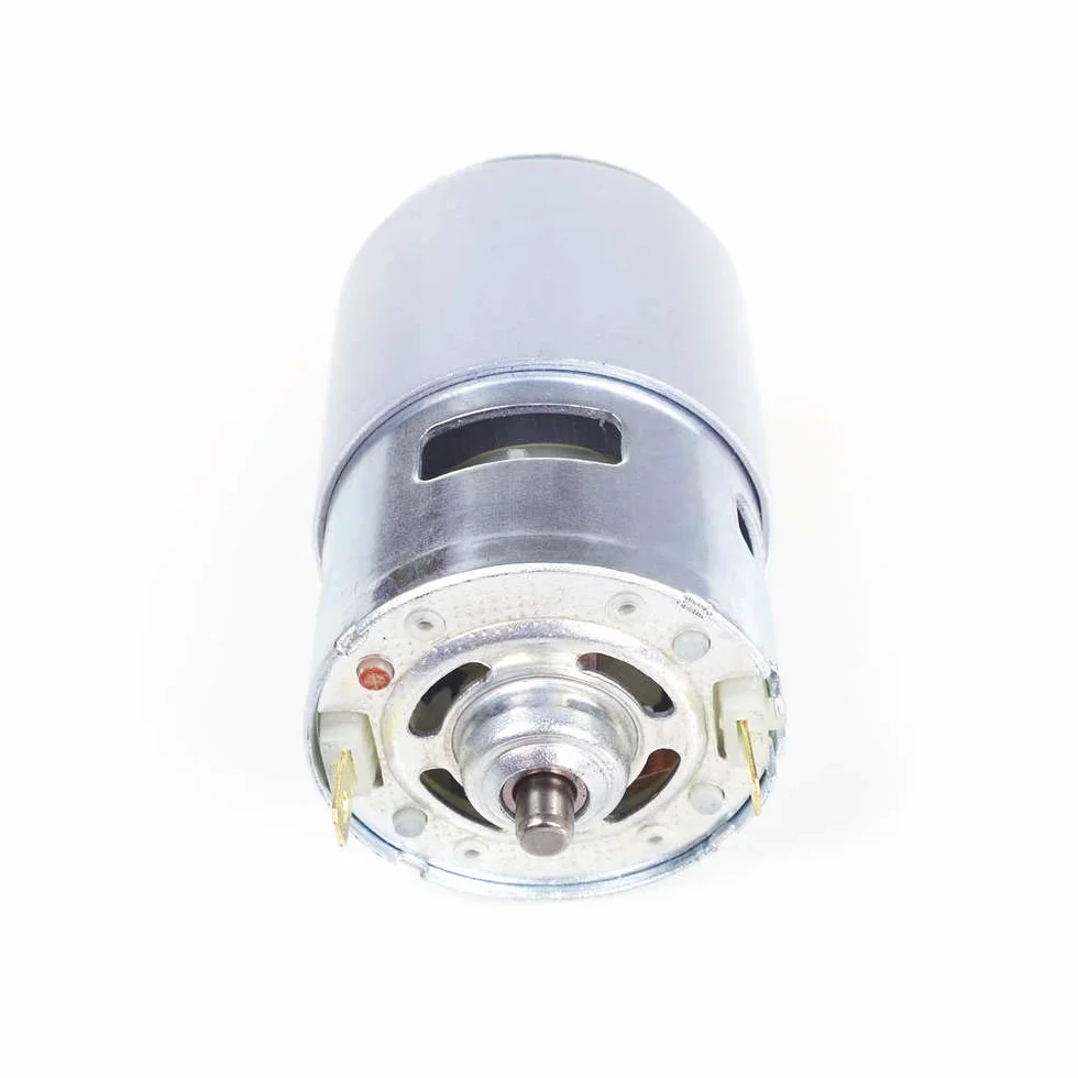 775 Motore DC 12V-36V 3500-9000 RPM Cuscinetto a sfera Grande coppia Alta potenza Motore componente elettronico a basso rumore