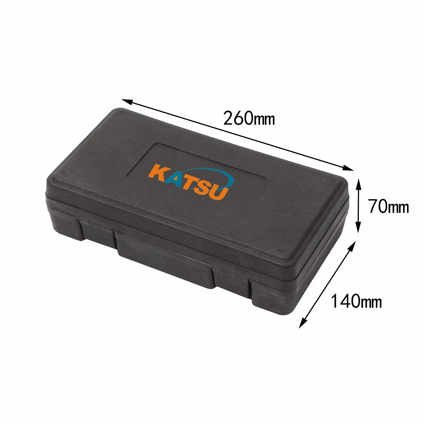 KATSU DTI Indicatore a quadrante 0-10mm con base magnetica in custodia