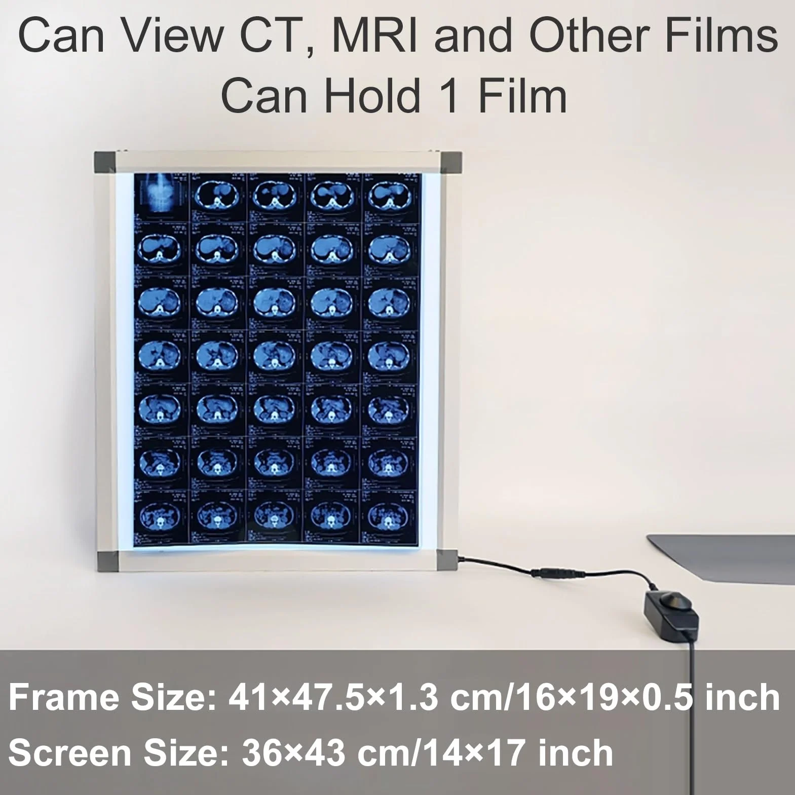 Lampada a LED per Pellicole Radiografiche Visore Medico 41x47.5cm 16x19in