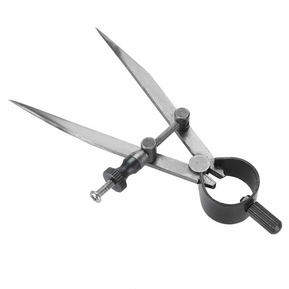 Divider Caliper Spring Caliper Flat Leg Precision Angle Measuring Tool regolabile