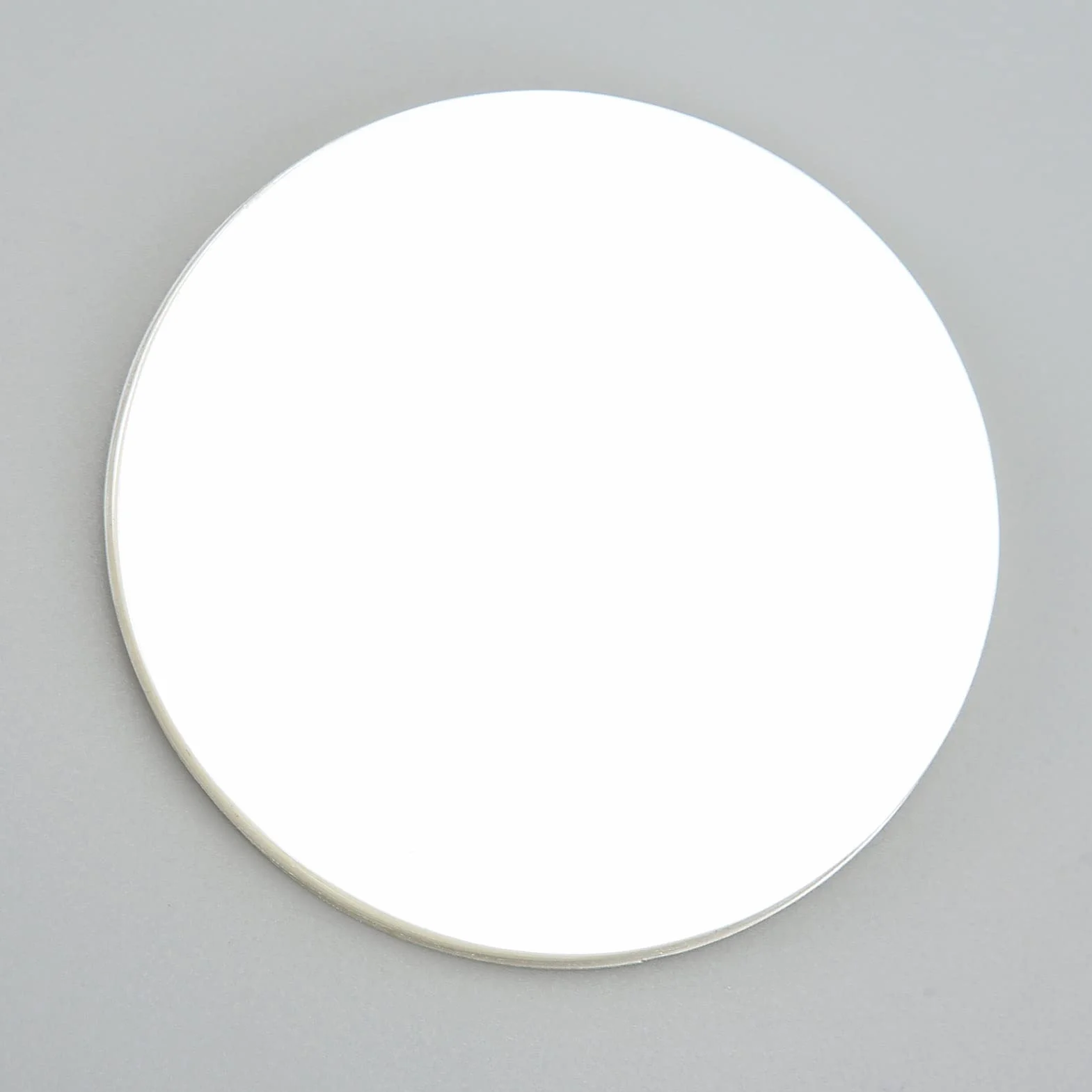 SEAFRONT 100Pcs Badge Film PVC Materiale Trasparente Circle Badge Pellicola Protettiva per Button Maker Fai da Te (58 MM)