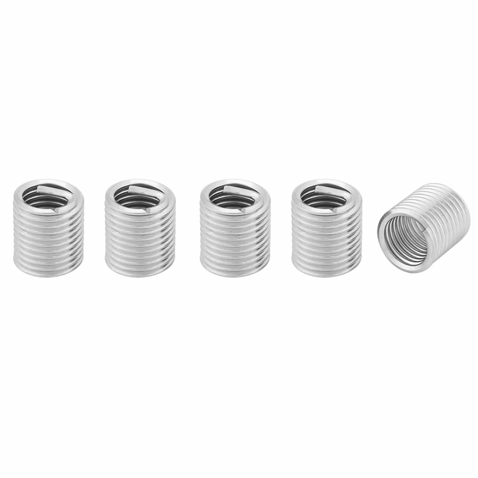 Inserti Filettati Elicoidali M8x1.25 Acciaio Inox 304 100 Pezzi