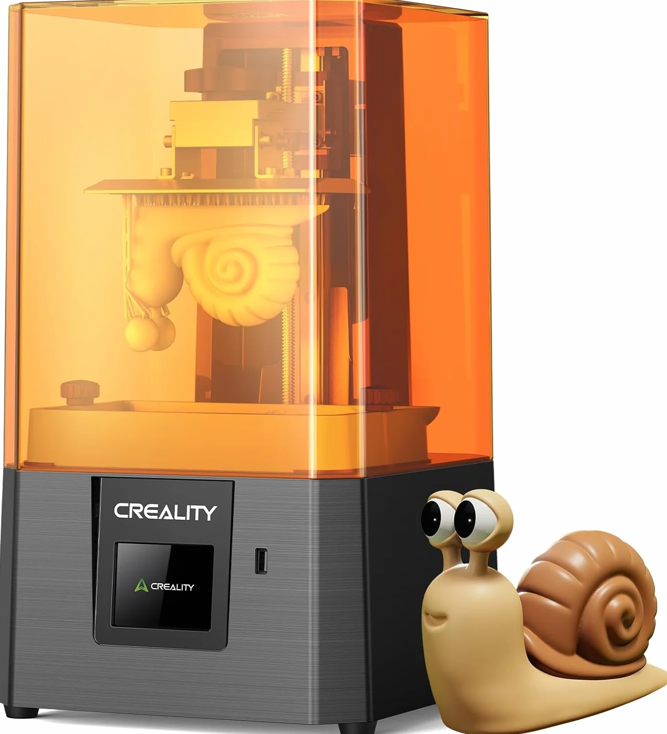 Creality HALOT R6 Stampante 3D a Resina, Schermo Monocromatico LCD, Sorgente Luminosa Aggiornata con Stampa ad Alta Precisione, Stampanti 3D a Resina Progettate per i Principianti