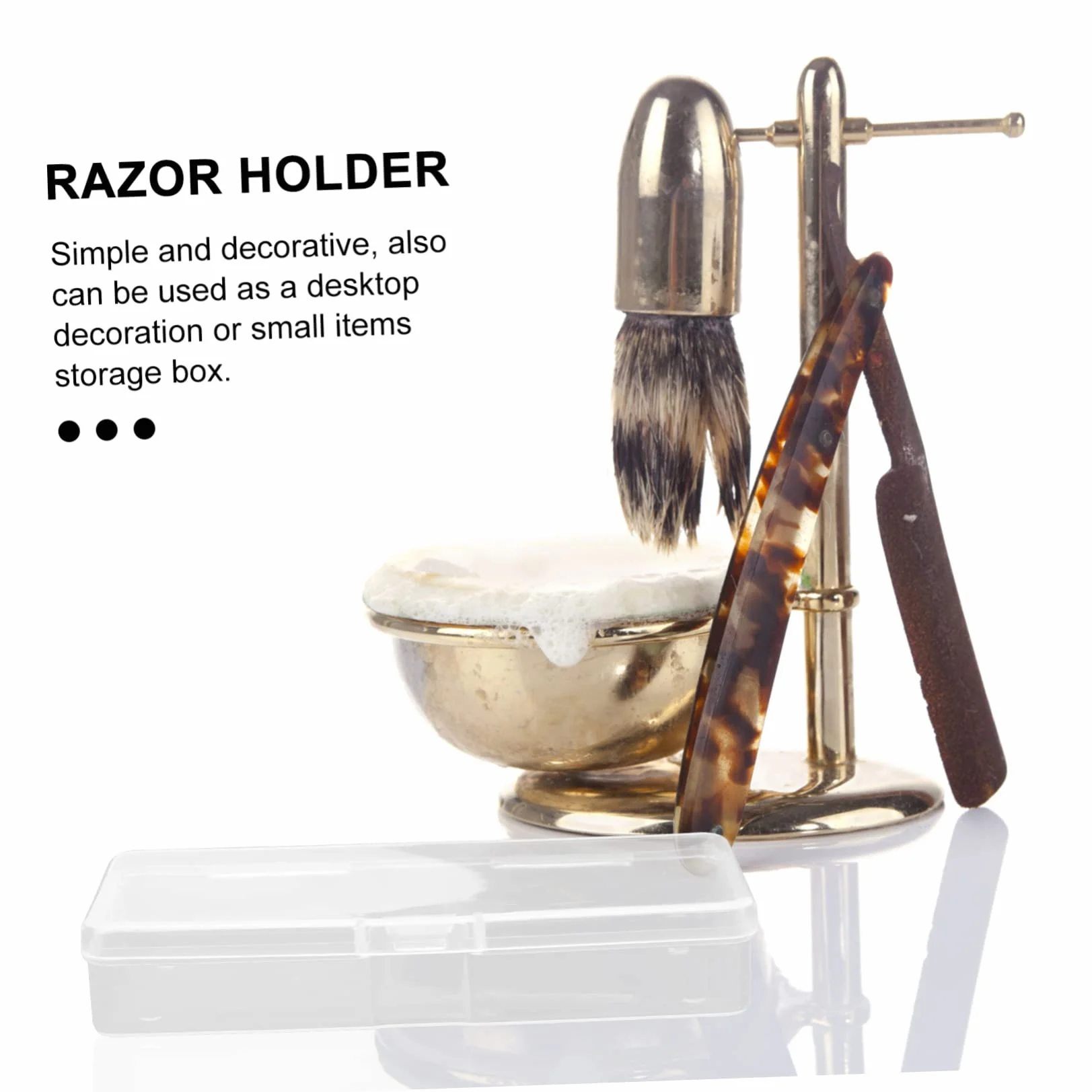 Tofficu 10 pezzi Contenitore per Raccolta Lame Rasoi Scatola Riciclaggio Lame Barba Custodia Smaltimento